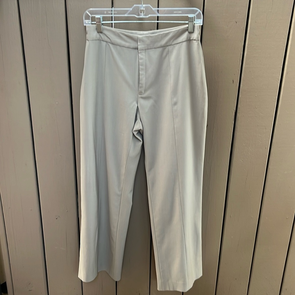 Beige business trousers, office pants petite